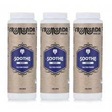 Fromonda (Soothe) Body Powder unscented (5 oz 3-Pack) Unisex Talc-Free Anti-C, 단일상품