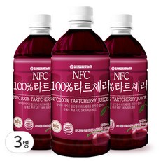 NFC 타트체리 주스 1000ml x 3병 원액 쥬스