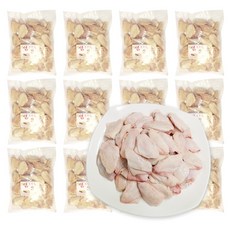 가나안식품 [도매] 닭윙 20팩 대용량 업소용 국내산 닭날개 닭윙 닭다리 북채 장각, 1kg