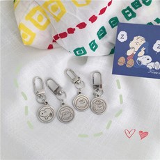 스누피 찰리브라운 피규어 에어팟키링 스누피굿즈, 01. 체크산타