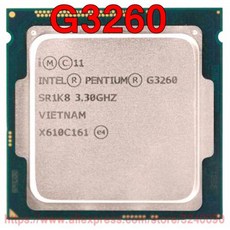 오리지널 인텔 CPU 펜티엄 G3260 프로세서 330GHz 3M 듀얼 코어 소켓 1150 빠른 배송