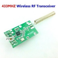 [해외] 10 PCS 433 MHZ 무선 RF 송수신기 단위 CC1101 CC11 원격 제어 로봇 봄 ATENNA, 0.6m