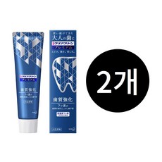 KAO 클리어 클린 프리미엄 치아 에나멜질 강화 치약, 2개