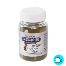 YB 구피치어용 45g (90ml) 사료