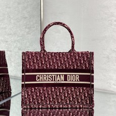 (디올.DO) 북 토트 에코 백 버건디 37cm 93360