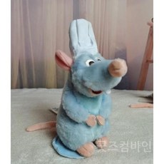 굿즈컴바인 스토어 요리하는 라따뚜이봉제 인형 머리띠 KIFFJOIT.LTD, 10cm-19cm, 라따두이 인형