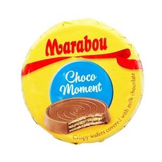 Marabou 마라보우 초코 모먼트 크런치 와퍼 밀크 초콜릿 30g 12개