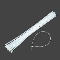 Kimspp 케이블타이 10x550mm 케이블밴드 타이밴드 전선정리 배선정리, 20개, 상세페이지 참조