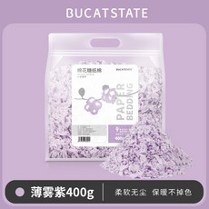 더홀릭 햄스터 종이베딩 고슴도치 소동물 꽂동네 퍼플 2개세트, 2개, 400g