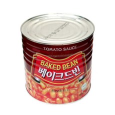 삼아 베이크드빈스 400g 콩 통조림, 2.6kg, 2개