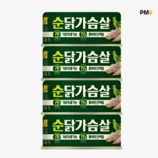 리챔 순닭가슴살 통조림, 135g, 4개
