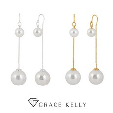 순금원형꽃커팅귀걸이