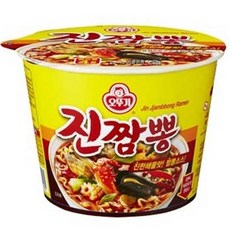 오뚜기 진짬뽕 컵라면 115g, 12개