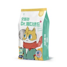  오엘라 닥터 메디샌드 프리미엄 벤토나이트 고양이모래 6.5kg x 4개 