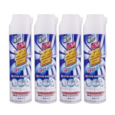 애경 퀵크린 매직폼 욕실 세제, 4개, 500ml