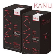 동서 맥심 카누 마일드 로스트 미니 150T X 2개(300T) 원두 아메리카노 커피, 150개