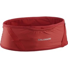 살로몬러닝벨트 러닝벨트 Salomon Pulse Belt 남녀공용 꼭 맞는 핏 기능성 다용성, 레드(구기베리), 1개