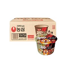 (라니랜드) 농심 앵그리짜빠구리 큰사발 1박스 16개입, 선택