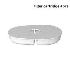 고양이 물 분수 자동 필터 전기 음소거 꿀벌 마시는 그릇 강아지, 1.Filter cartridge, 1개