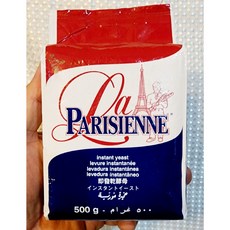 막걸리와 피자 발효용 라빠리쟝 레드 저당용 인스턴트 드라이이스트 (La parisienne RED Instant dry yeast) 500g, 1개