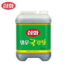 삼화 맑은국간장 13L, 1개