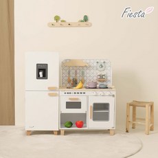 피에스타 원목 주방놀이 뉴 스칸디 플러스 화이트, 단품