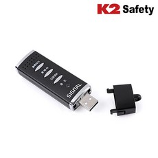 K2 K-시그널 전자호루라기 (IUA24920), 블랙, 1개