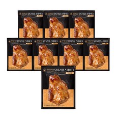 [푸라닭/당일출고] 닭다리살 스테이크 130g 4종 8팩, 파불로