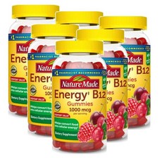 네이처 메이드 비타민B12 구미 1000mcg 160정 Nature Made Vitamin B12 Gummies, 6개