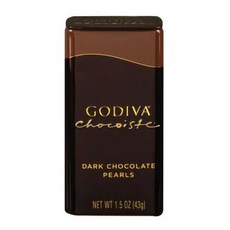 Godiva 고디바 펄 다크 초콜릿 43g x 18캔 진주 Pearl Dark Chocolate