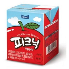 피크닉(사과) 매일유업 200ml 실온, 1개
