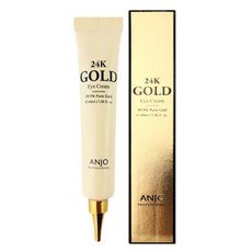 [순도99.9%금]24K 골드 아이크림 40ml 목주름 팔자주름크림 다크서클화장품, 앙쥬 24K 골드 아이크림 40ml
