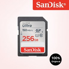 샌디스크코리아 공식인증정품 SD메모리카드 SDXC ULTRA 울트라 DUNC 256GB
