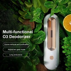 냉장고 공기 청정기 탈취제 충전식 탈취 살균 가정용 식품 및 신선도 유지 청정제, 01 Silver