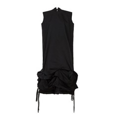 JW앤더슨 18FW 여성 BALLOON DRAWSTRING DRESS (BLACK) 블랙 DR04718E