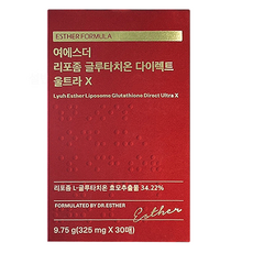 에스더포뮬러 여에스더 리포좀 글루타치온 다이렉트 울트라 X 30매 2박스 (60매), 60개, 60회분