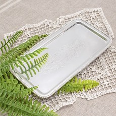 인도 엔틱크 은장 쟁반 홈카페 테이블 플레이트