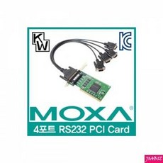 CZR490469CP-104UL-DB9M 4포트 PCI 시리얼카드(슬림PC겸용), 단일옵션