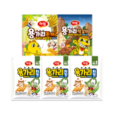 하림 용가리 인기세트 (용가리 치킨 3개+돈까스1개+떡갈비1개/ 총5봉) + ()머스타드 100g, 하림 용가리 인기세트 (용가리 치킨 3개+돈까스1개+떡, 1개