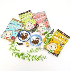 캐츠랑 저요저요 고양이 보양간식 4종 콤보 60g, 닭고기, 양고기, 연어, 참치, 1세트