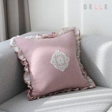 레이스방석50x50