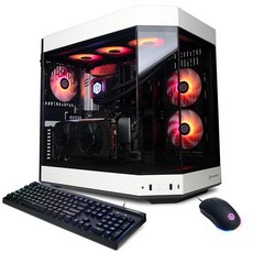 CyberPowerPC Gamer 슈프림 리퀴드 쿨 게이밍 PC AMD 라이젠 9 9950X 4.3GHz GeForce RTX 4070 Ti Super 16GB 64GB DD - 9950x