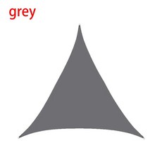 차광막 차광망 차양막 그늘막 삼각 방수 야외 워터 파티 해변 캠핑 햇빛가리개, 1.Grey - 2x2x2m