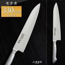 모나카 침자 우도 330mm실광 칼(사카이 식칼)사카이 명입레 일본산 국산 이름을 넣고 강철 야스기 강 jk_