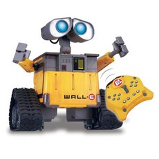 월E WALL-E 전기 원격조종 로봇 조명 장난감 RC, 고장 없는 라지 사이즈 리모컨, 02/미국 극장 전시품