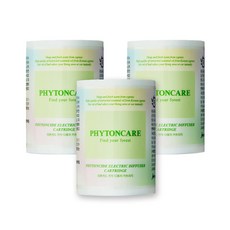 JW생활건강 본사직영 피톤케어 1세대 차량용 방향제 전용 리필 카트리지, 3개