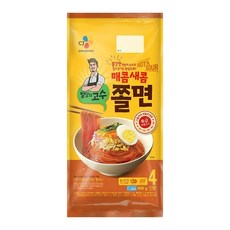 CJ 밀당의고수 쫄면 4인, 908.8g, 26개