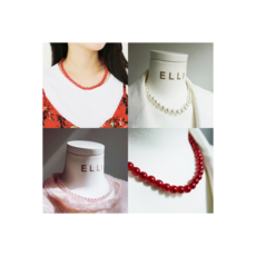 진주목걸이자석