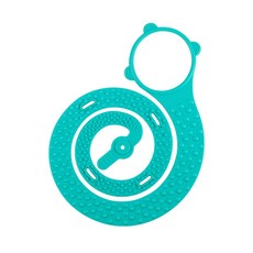 부긴헤드 실리콘 멀티스트랩 (색상선택) 유아컵홀더, 쿨 틸