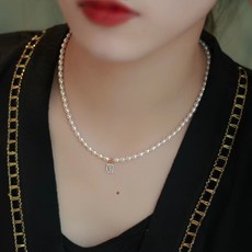 메트로시티진주목걸이